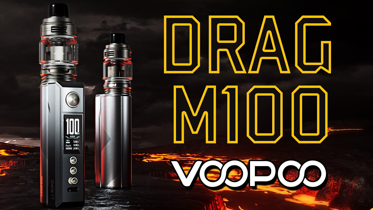 DRAG M100S KIT COMPLETO 100W VOOPOO video recensione